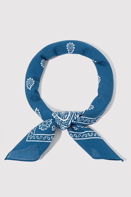 Kadın Bandana 1911810-70500 Turkuaz (3)