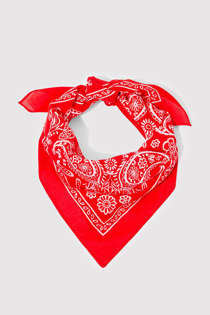 Kadın Bandana 1911810-82580 Kırmızı (3)