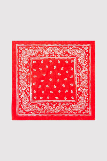 Kadın Bandana 1911810-82580 Kırmızı - Thumbnail