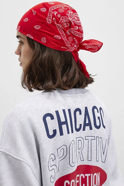 Kadın Bandana 1911810-82580 Kırmızı