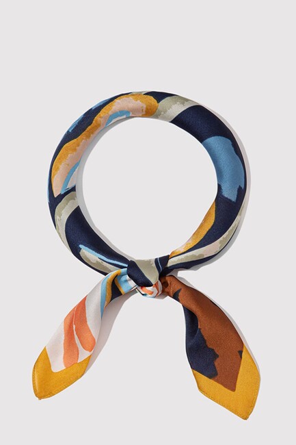 Kadın Bandana 1912234-34523 Ekru (3)