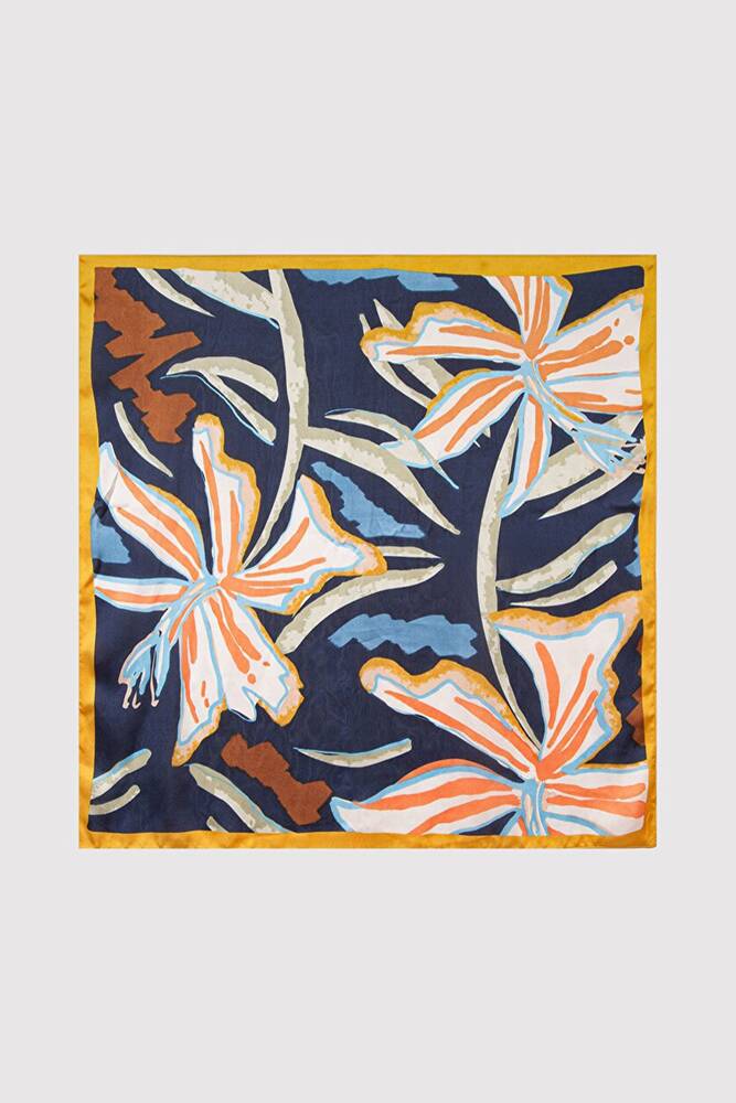 Kadın Bandana 1912234-34523 Ekru 