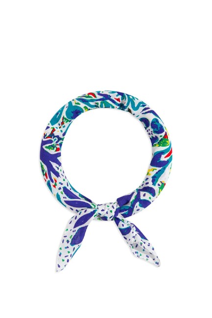 Kadın Bandana 1912239-70865 Mavi (1)