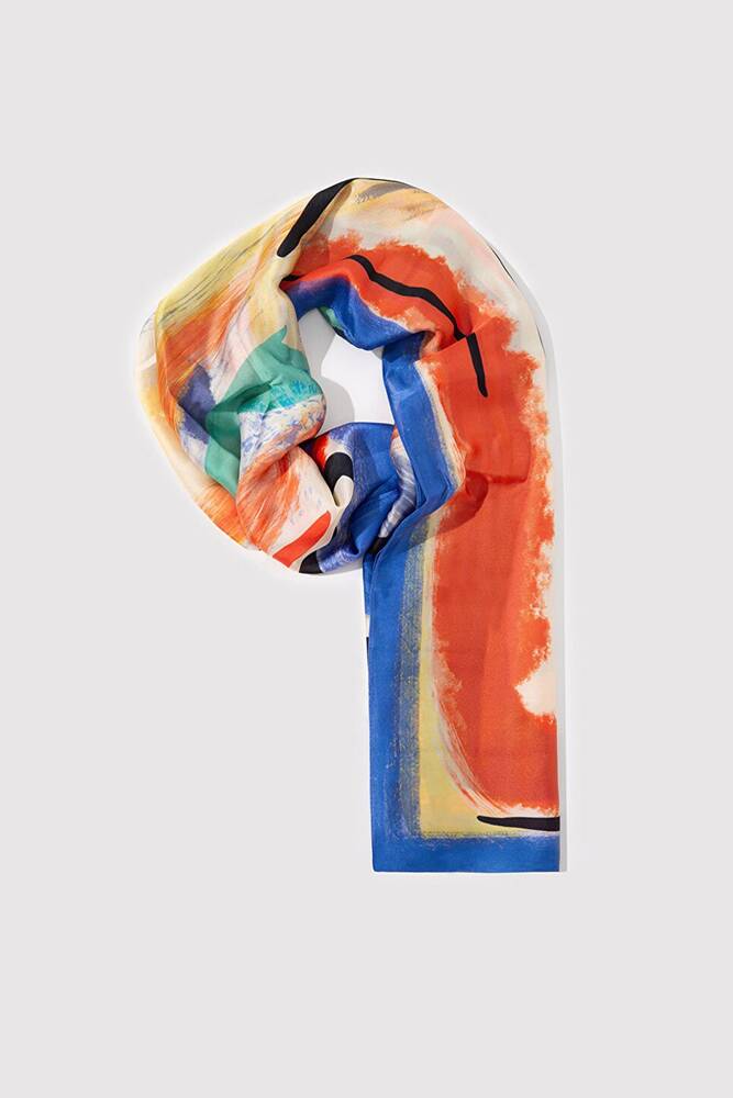 Kadın Bandana 1912963-70865 Mavi 