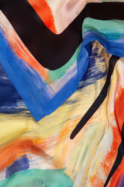 Kadın Bandana 1912963-70865 Mavi (3)