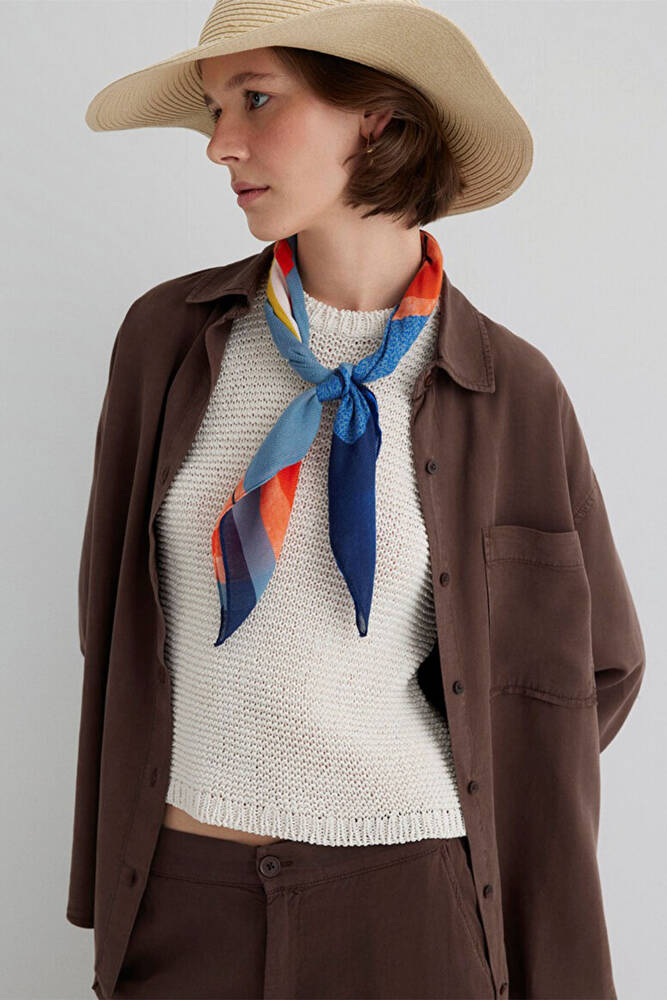 Kadın Bandana 1912964-30717 Lacivert 