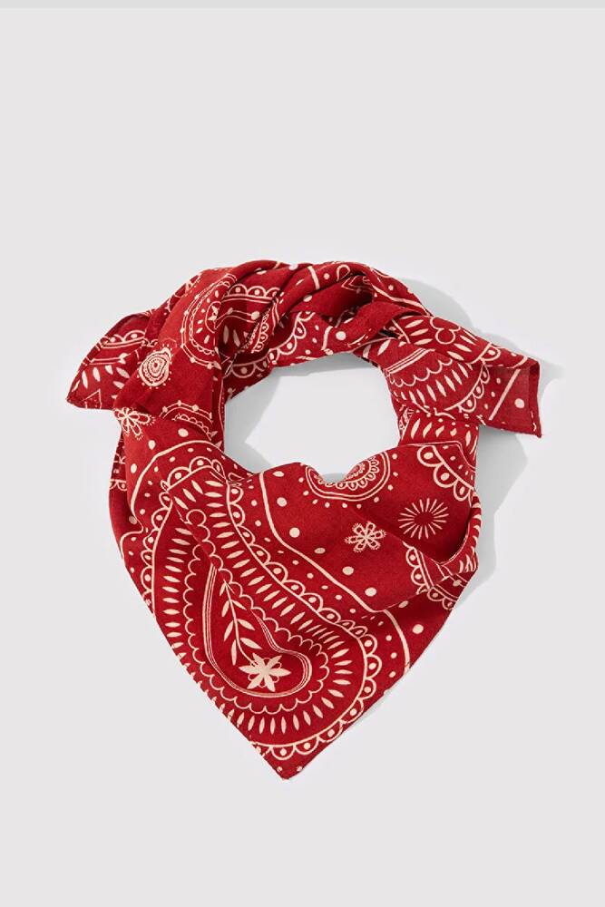 Kadın Bandana 1912969-10076 Kırmızı 