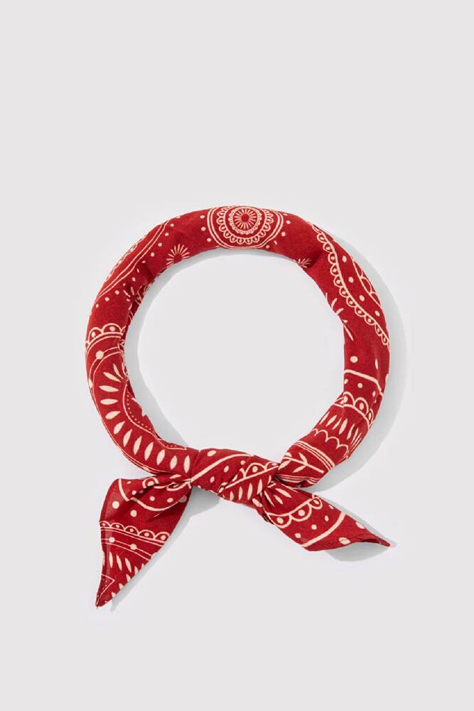 Kadın Bandana 1912969-10076 Kırmızı 