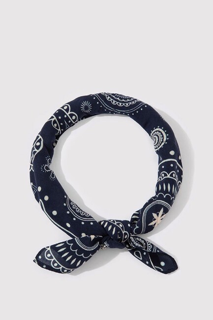 Kadın Bandana 1912969-70491 Lacivert (3)