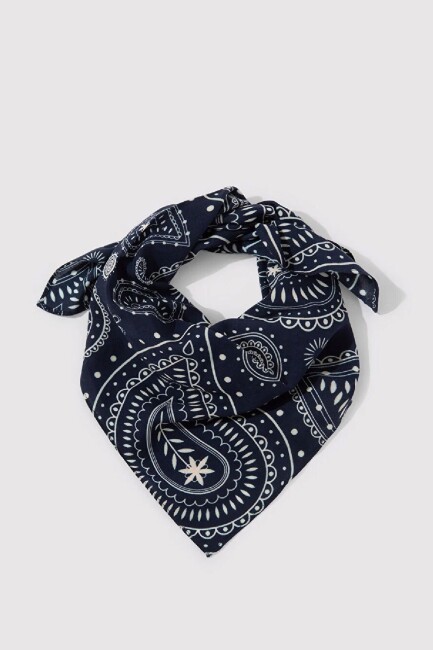 Kadın Bandana 1912969-70491 Lacivert (1)