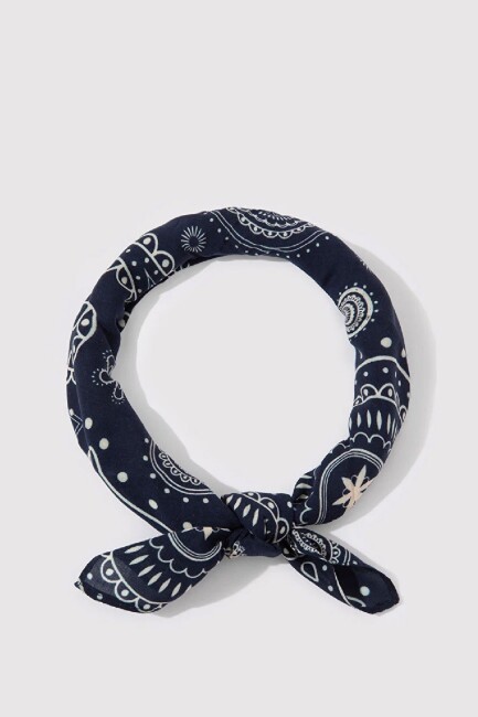 Kadın Bandana 1912969-70491 Lacivert (2)