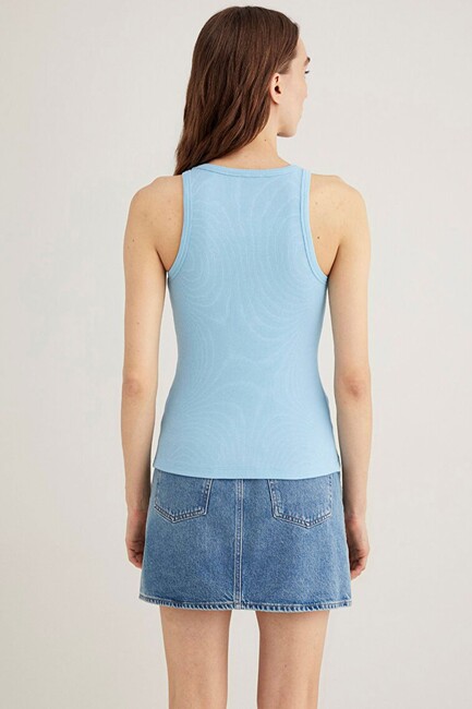 Kadın Basic Atlet 1612462-80637 Mavi (3)