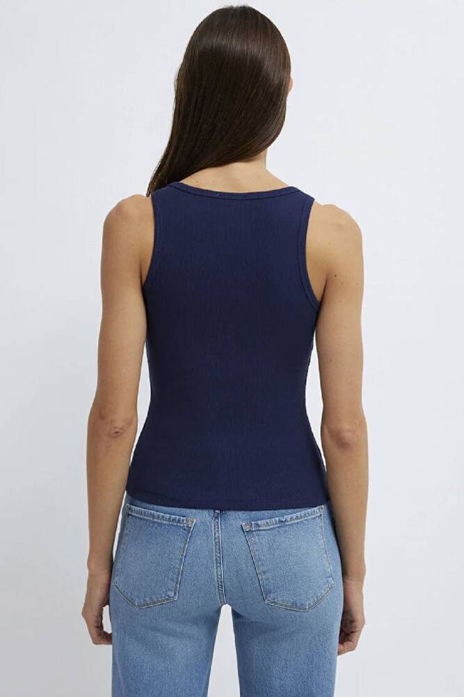 Kadın Basic Atlet 1613813-70718 Lacivert 