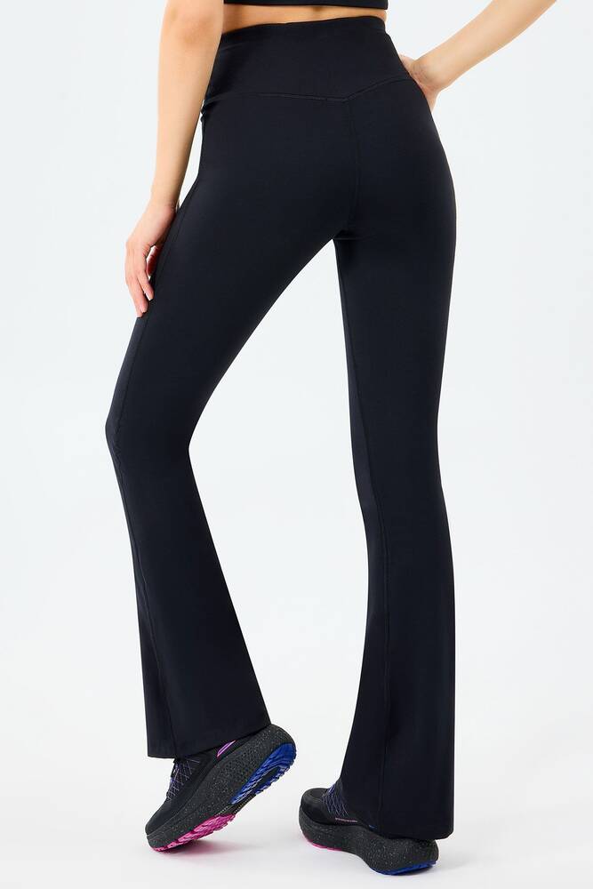 Kadın Basic Flare Tayt S2510201-3817 Siyah 