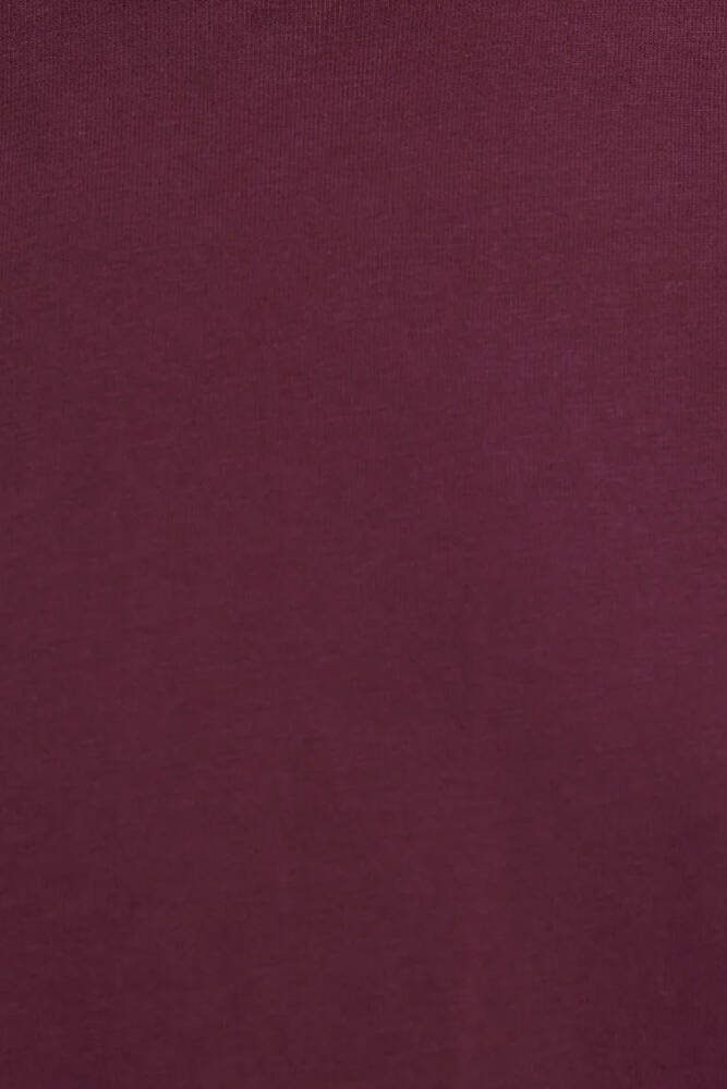 Kadın Basic Tişört 1600965-70393 Bordo 
