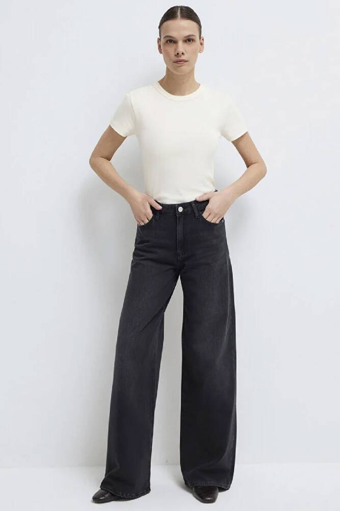 Kadın Basic Tişört 1614065-91481 Beyaz 