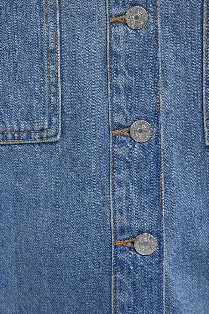 Kadın Bekka Denim Gömlek 1211000-89250 Mavi 