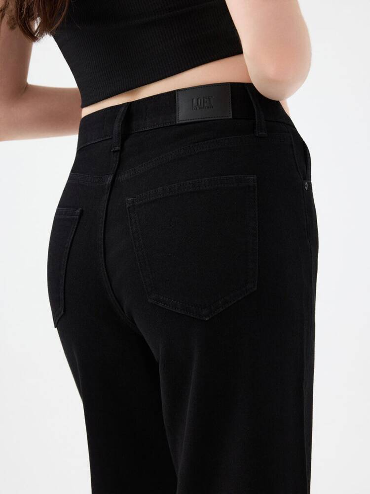 Kadın Bella Kadın Jean Pantolon LF2038986 Siyah 