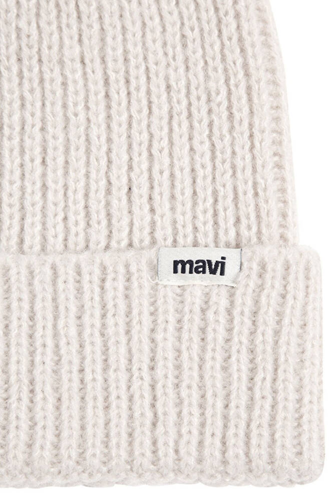 Kadın Bere 1910719-70007 Ekru 