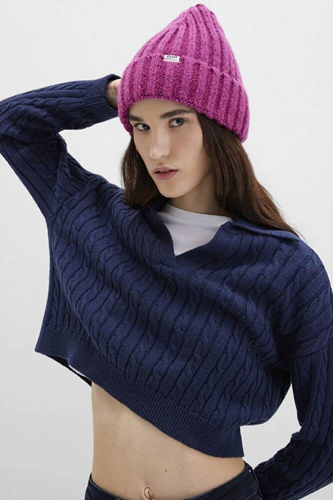 Kadın Bere 1911781-70566 Mor 