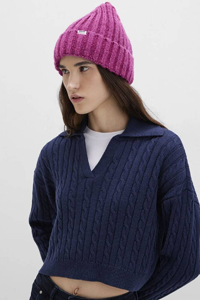 Kadın Bere 1911781-70566 Mor 