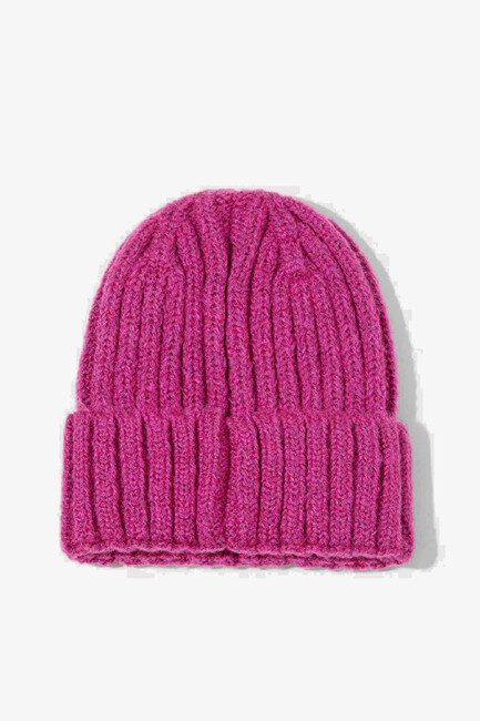 Kadın Bere 1911781-70566 Mor - Thumbnail