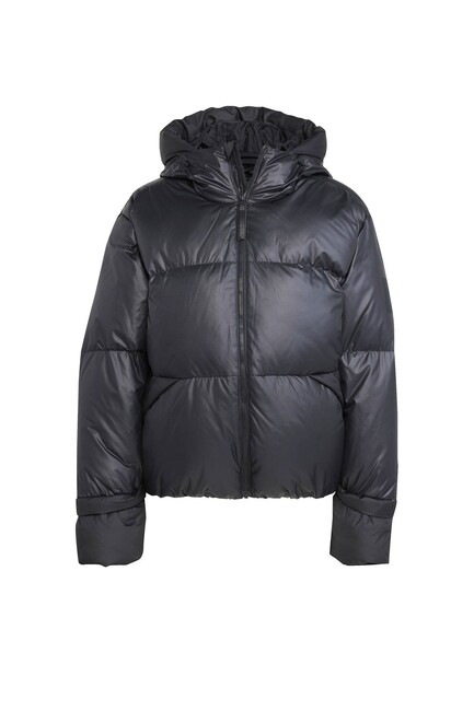 Kadın Big Baffle Mont IV9771 Siyah (3)