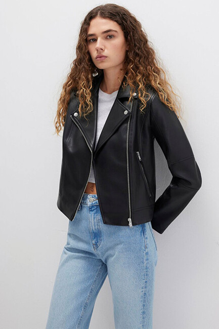 Kadın Ceket 1110221-900 Siyah (1)