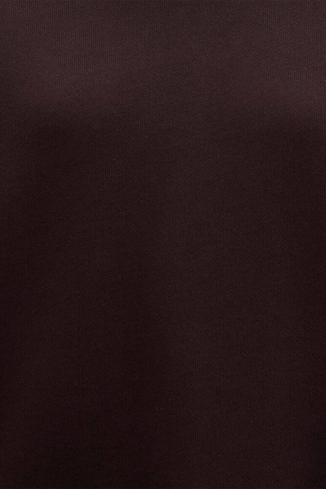 Kadın Bisiklet Yaka Sweat 1S10390-70240 Kahve 