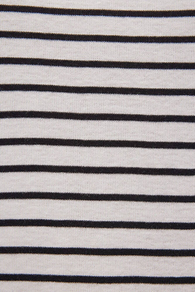 Kadın Bisiklet Yaka Tişört 1611653-85143 Siyah 