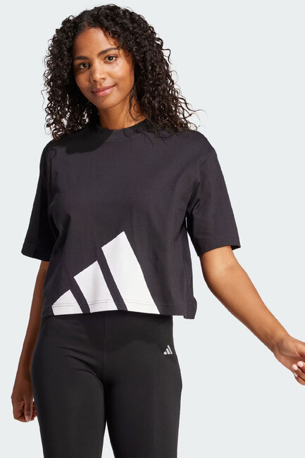 Kadın BL SJ Tişört JG8736 Siyah (1)