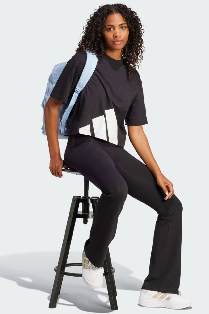 Kadın BL SJ Tişört JG8736 Siyah 