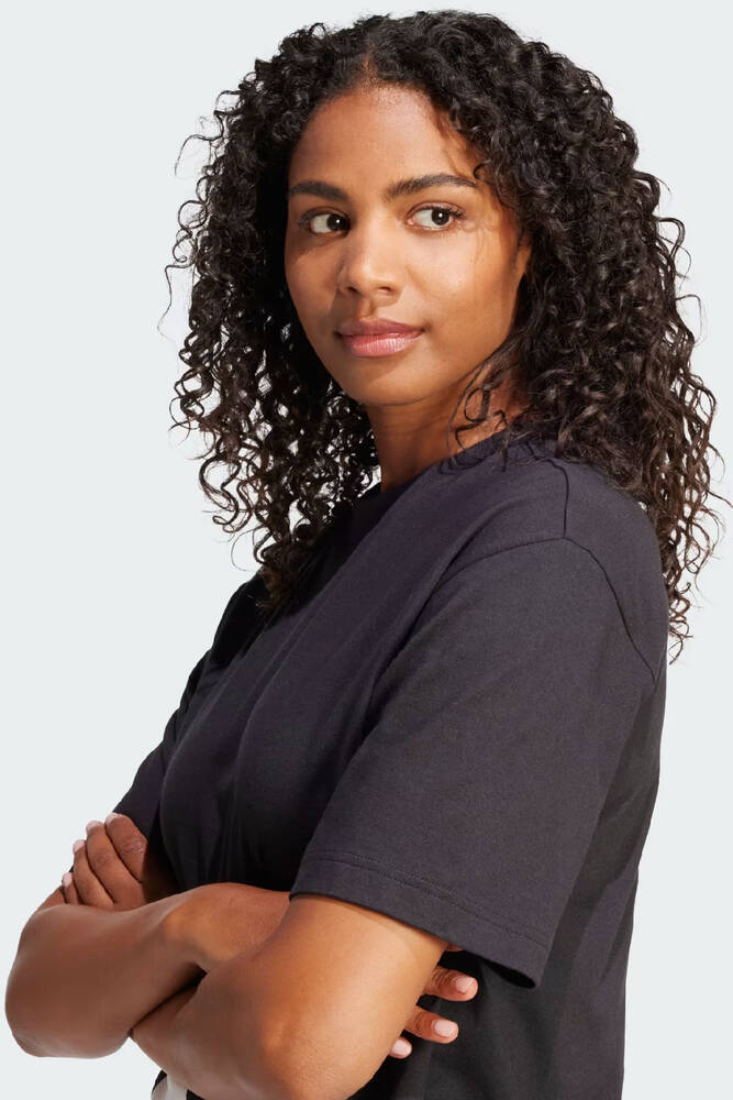 Kadın BL SJ Tişört JG8736 Siyah 