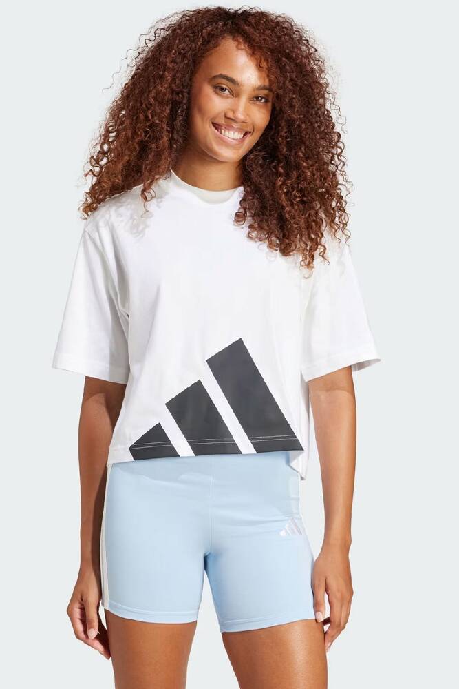 Kadın BL SJ Tişört JG8737 Beyaz 