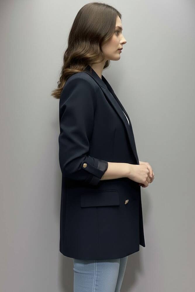 Kadın Blazer Ceket 19090349 Lacivert 