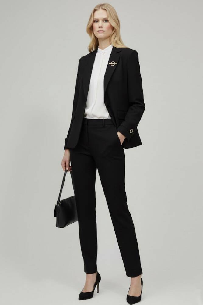 Kadın Blazer Ceket 19090503 Siyah - 2