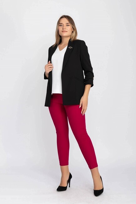 Kadın Blazer Ceket 19090503 Siyah (2)