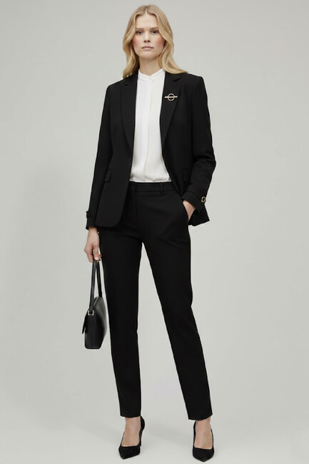 Kadın Blazer Ceket 19090503 Siyah (1)