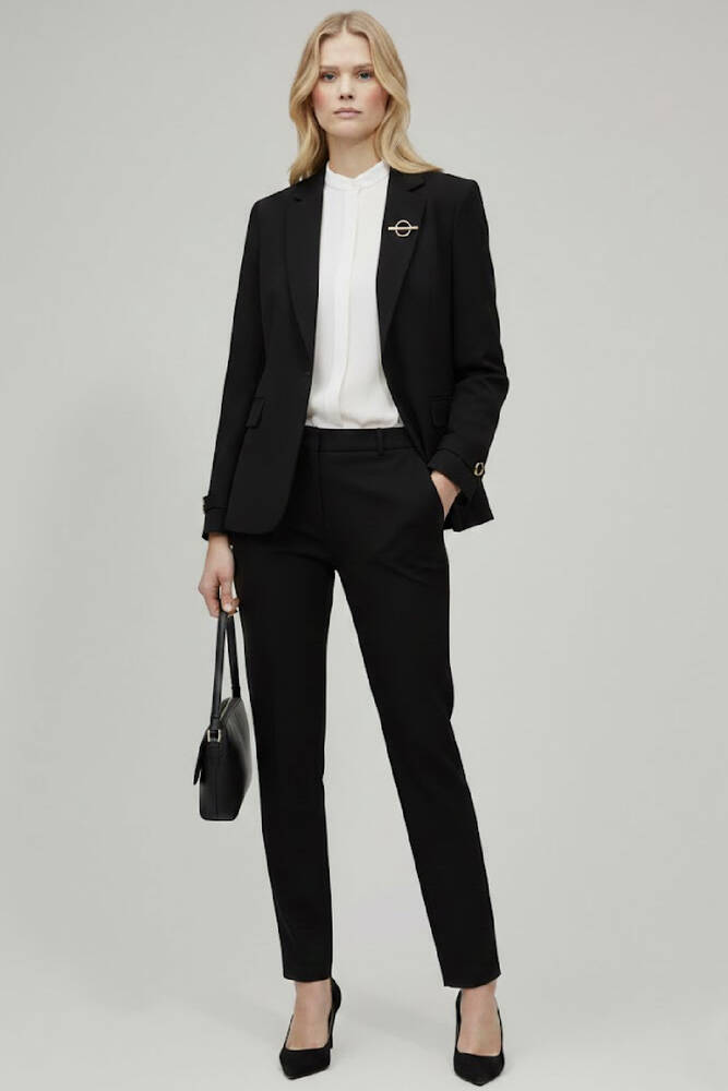 Kadın Blazer Ceket 19090503 Siyah 