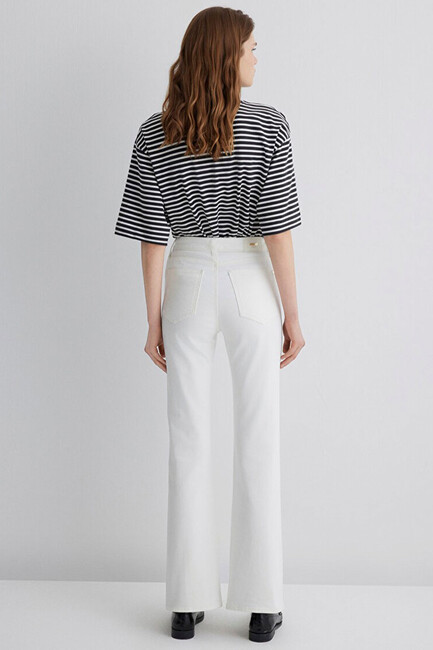 Kadın Bliss Gold Premium Jean Pantolon 101437-89192 Beyaz - Thumbnail