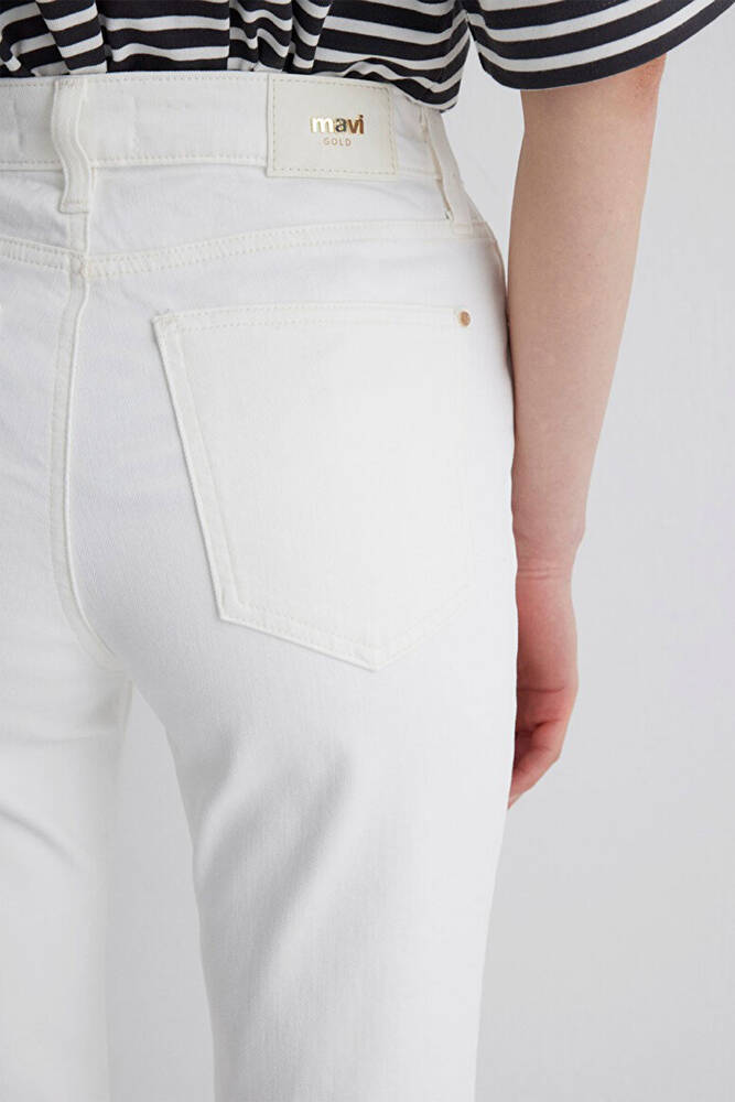 Kadın Bliss Gold Premium Jean Pantolon 101437-89192 Beyaz 