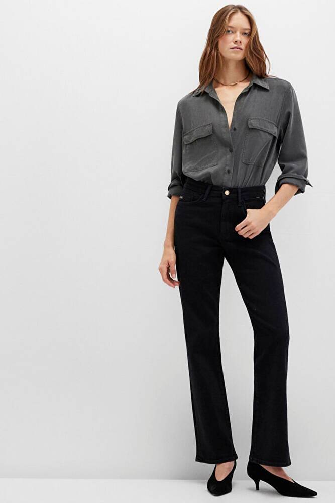 Kadın Bliss Gold Premium Jean Pantolon 101437-90855 Gri 