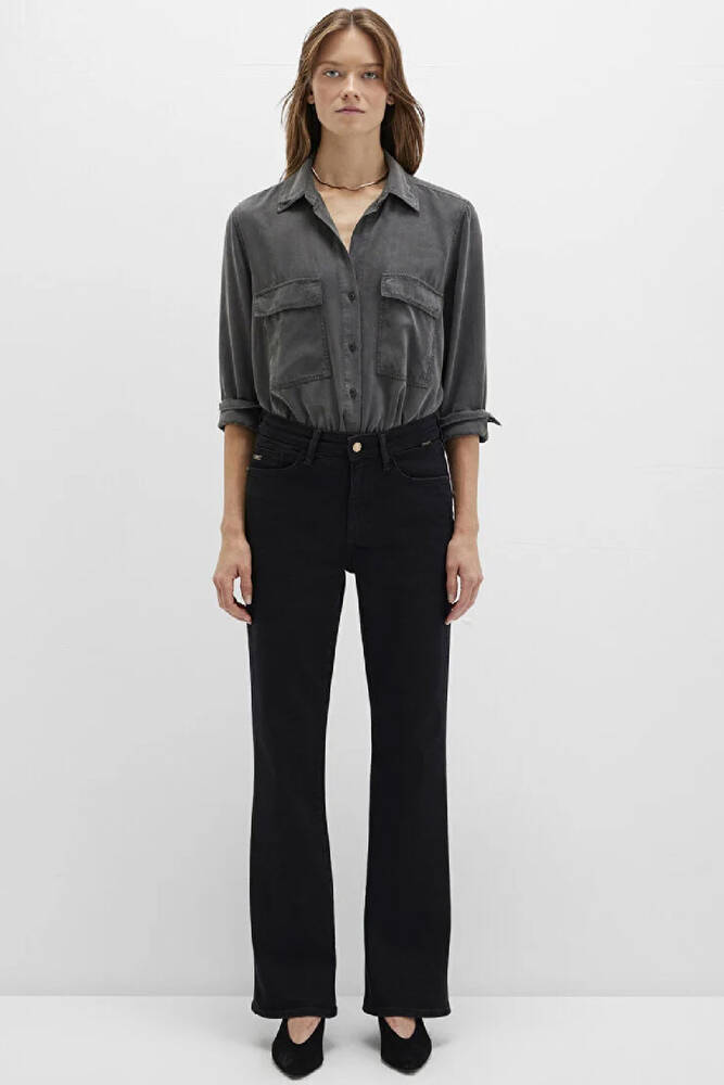 Kadın Bliss Gold Premium Jean Pantolon 101437-90855 Gri 