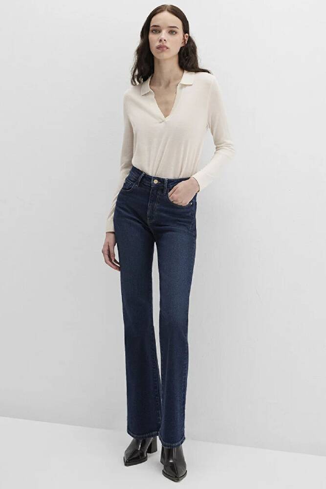 Kadın Bliss Gold Premium Jean Pantolon 101437-91261 Lacivert 