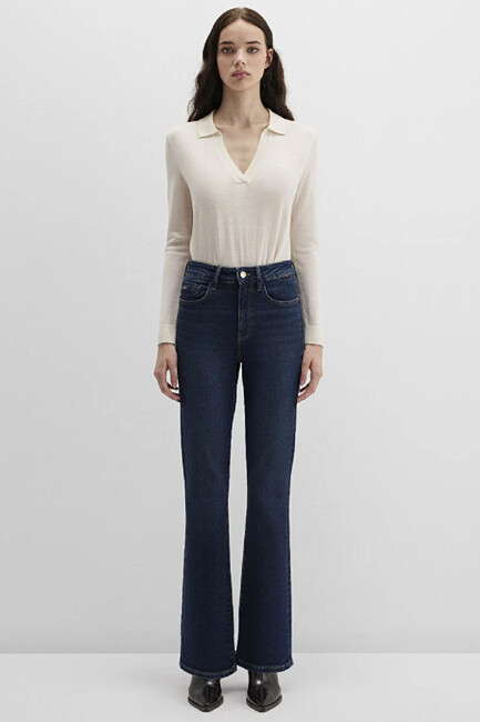 Kadın Bliss Gold Premium Jean Pantolon 101437-91261 Lacivert (3)