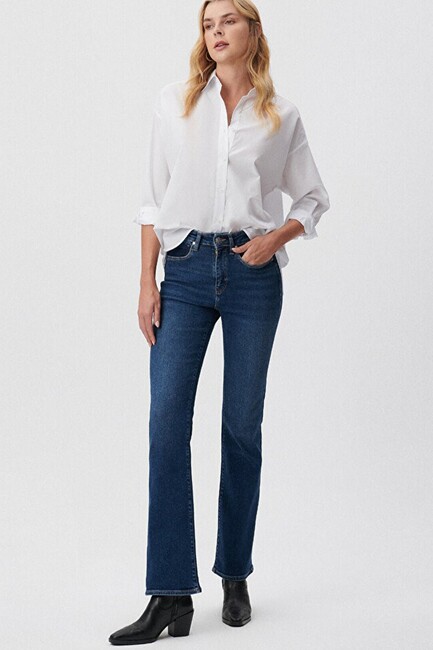 Kadın Bliss Mavi Premium Jean Pantolon 101437-85292 Mavi (2)