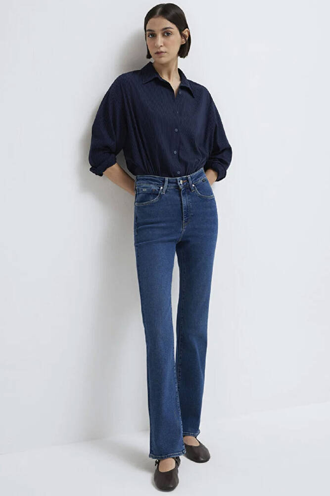 Kadın Bliss Mavi Premium Jean Pantolon 101437-85292 Mavi 