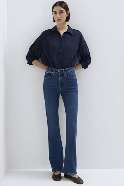 Kadın Bliss Mavi Premium Jean Pantolon 101437-85292 Mavi (2)