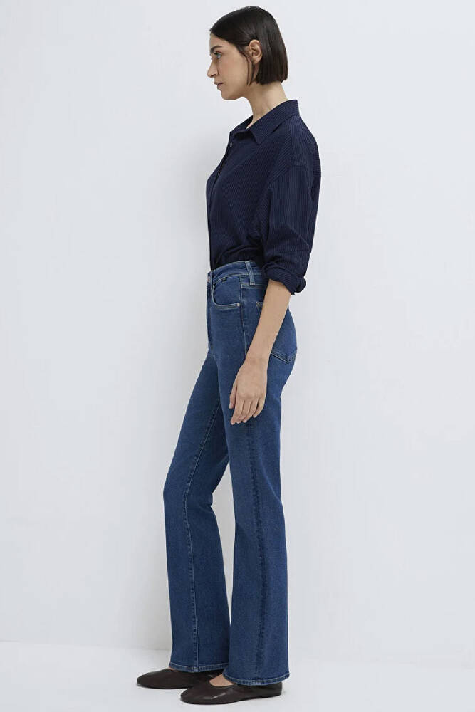 Kadın Bliss Mavi Premium Jean Pantolon 101437-85292 Mavi 