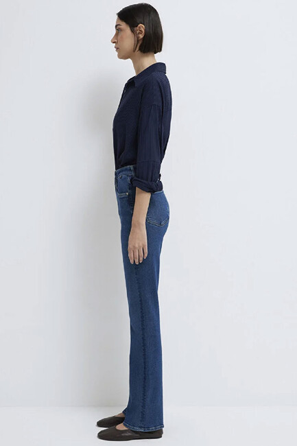 Kadın Bliss Mavi Premium Jean Pantolon 101437-85292 Mavi - Thumbnail